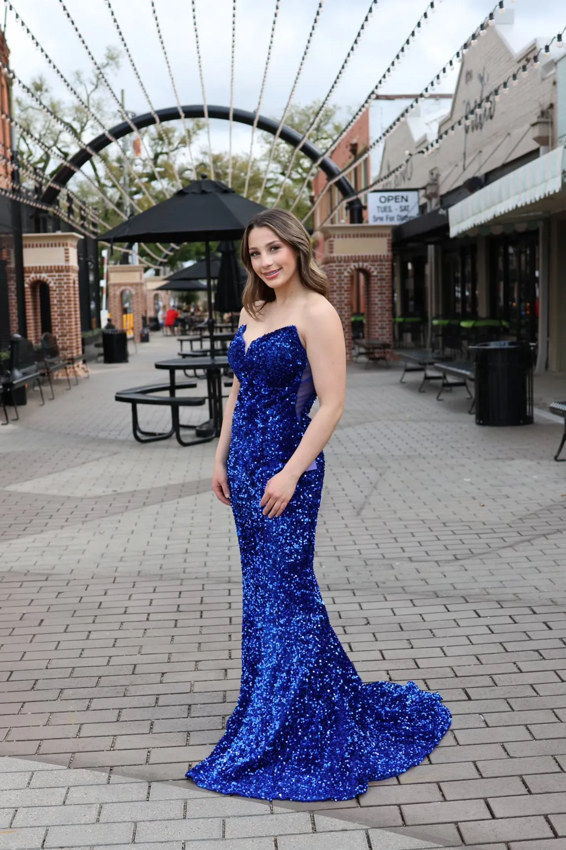 Alivia Sequin Mermaid Gown