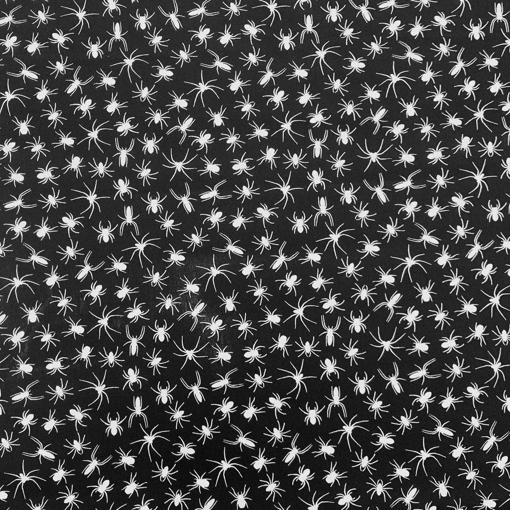 All Over Spiders Polycotton Fabric
