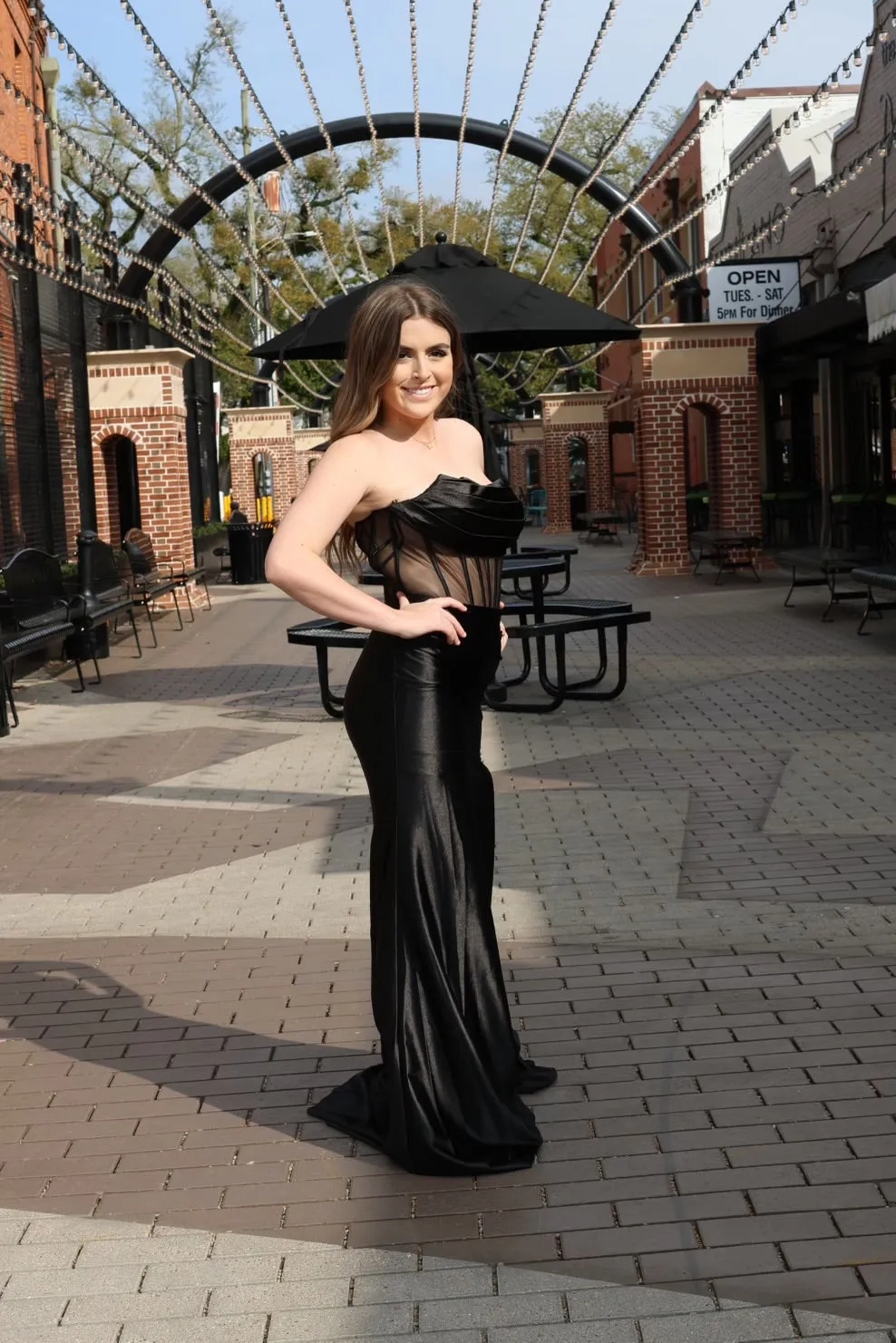 Alma Corset Gown