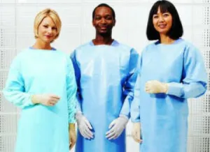 Amd Medicom Impervious Gowns Gown Impervious Thumbloop Xlblu Poly 15/Bx 5Bx/Cs