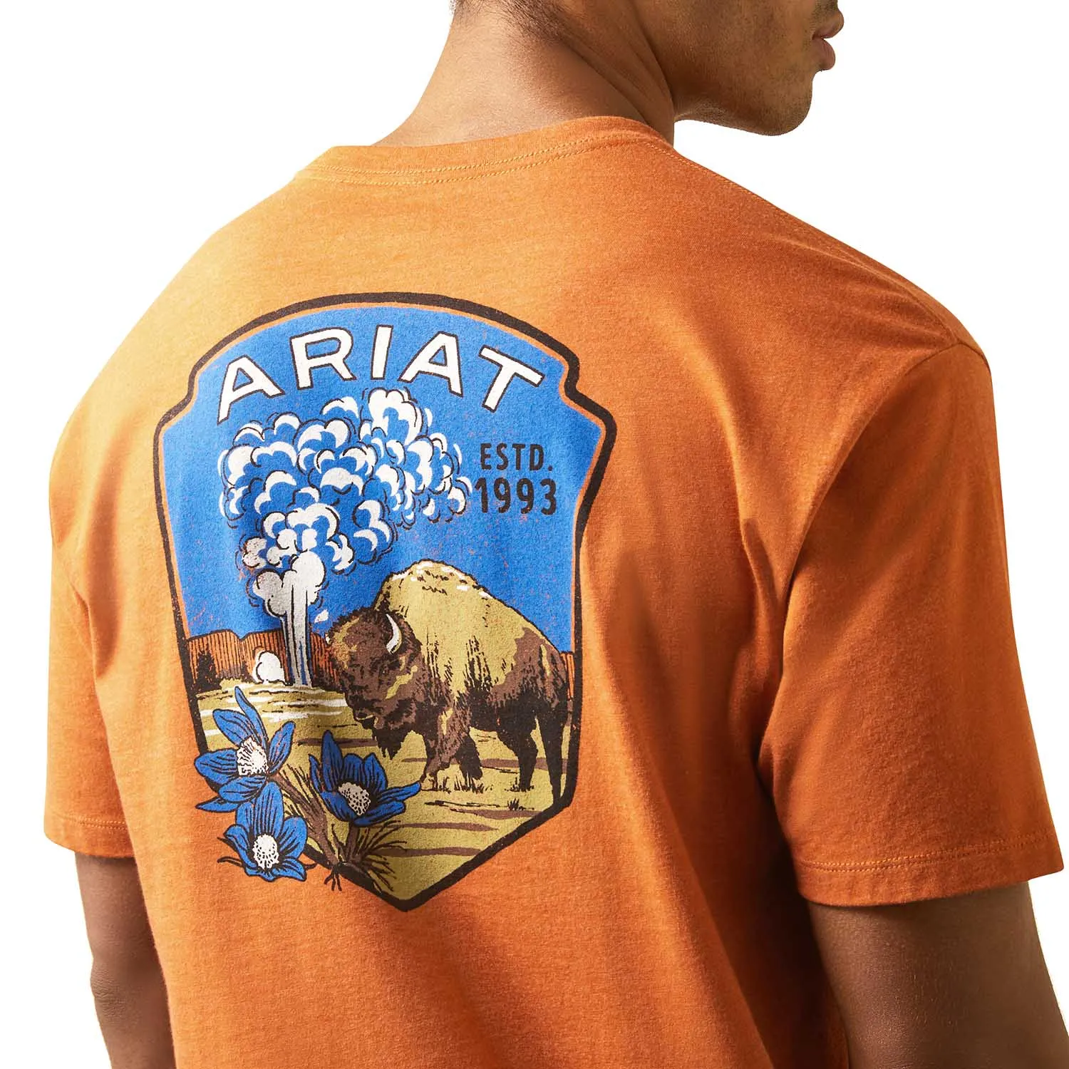 Ariat Men's Old Faithful Short Sleeve T-Shirt