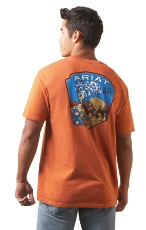 Ariat Men's Old Faithful Short Sleeve T-Shirt