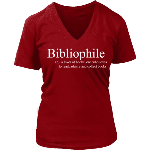 Bibliophile  V-neck