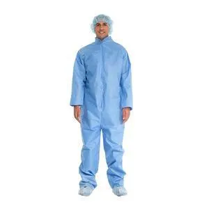 Blue Coveralls With Open Cuffs and Ankles, Universal
