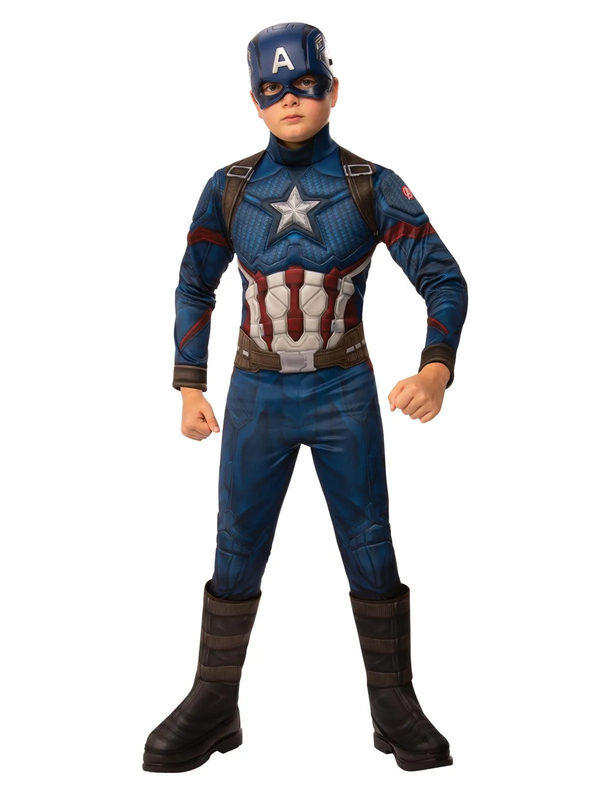 Captain America Deluxe Costume Child - Buy Online Only