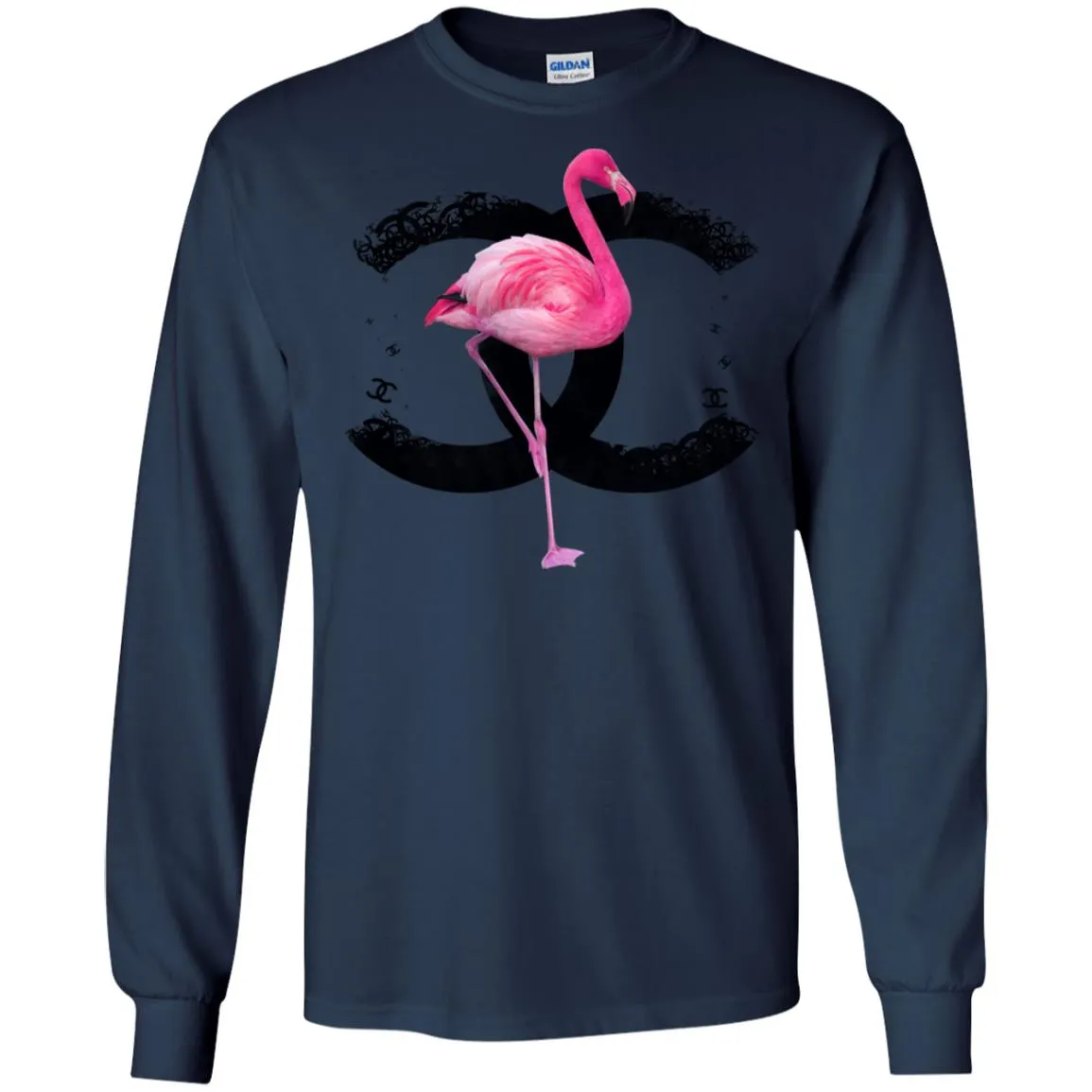 Chanel Logo T-shirt Men Long Sleeve Shirt
