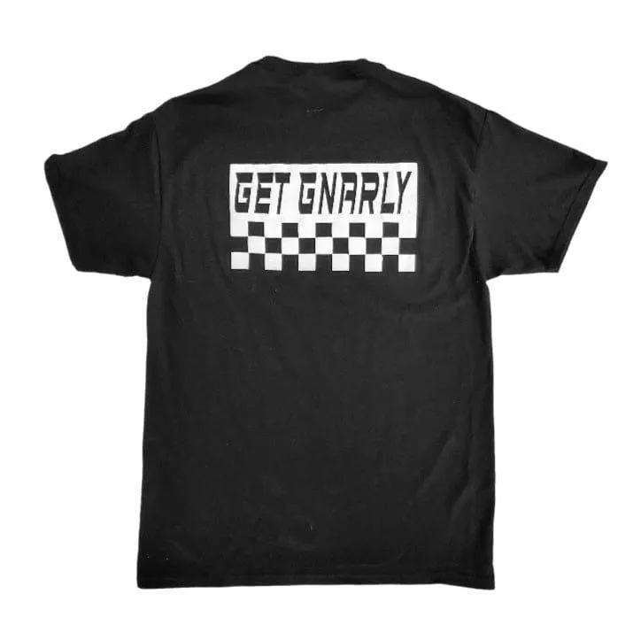 Checkered Flag T-Shirt Black