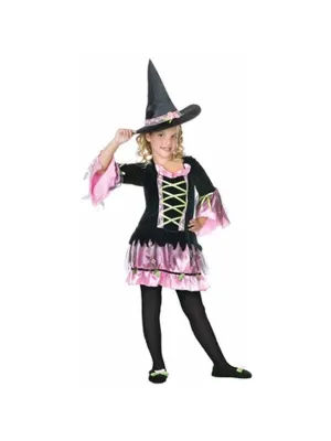 Childs Blossom Witch Costume
