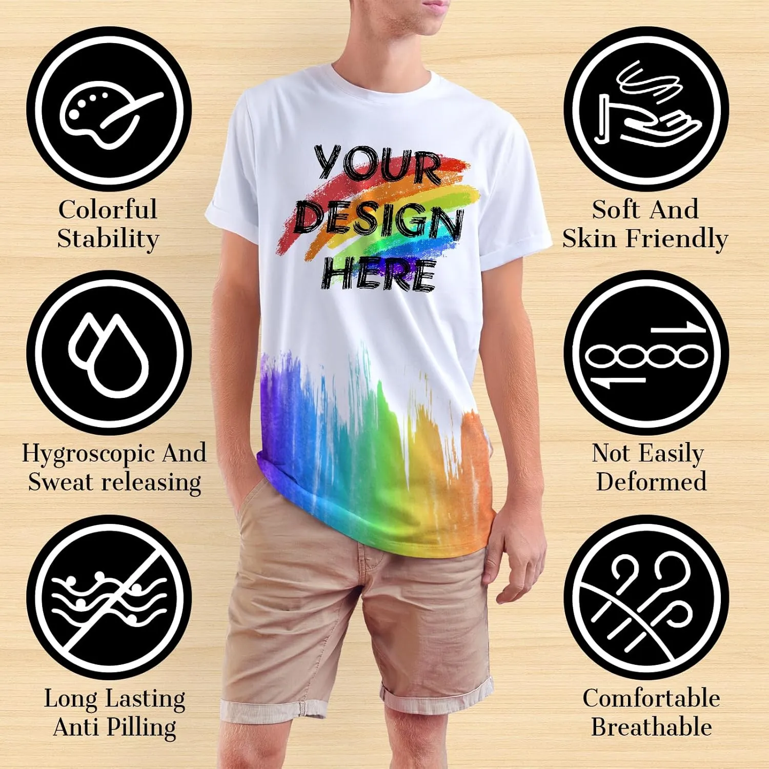 Custom T Shirts for Women Men with Your Logo Text Photo Personalized T Shirts Custom Shirt Design Your Own Custom Tee Shirt