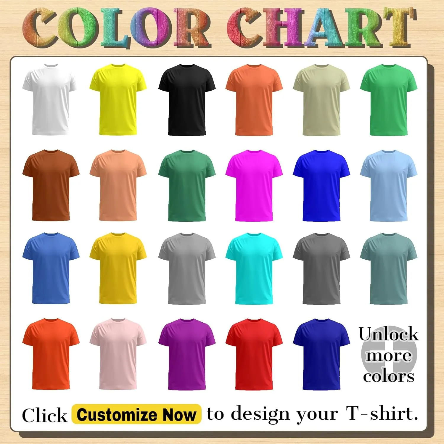 Custom T Shirts for Women Men with Your Logo Text Photo Personalized T Shirts Custom Shirt Design Your Own Custom Tee Shirt