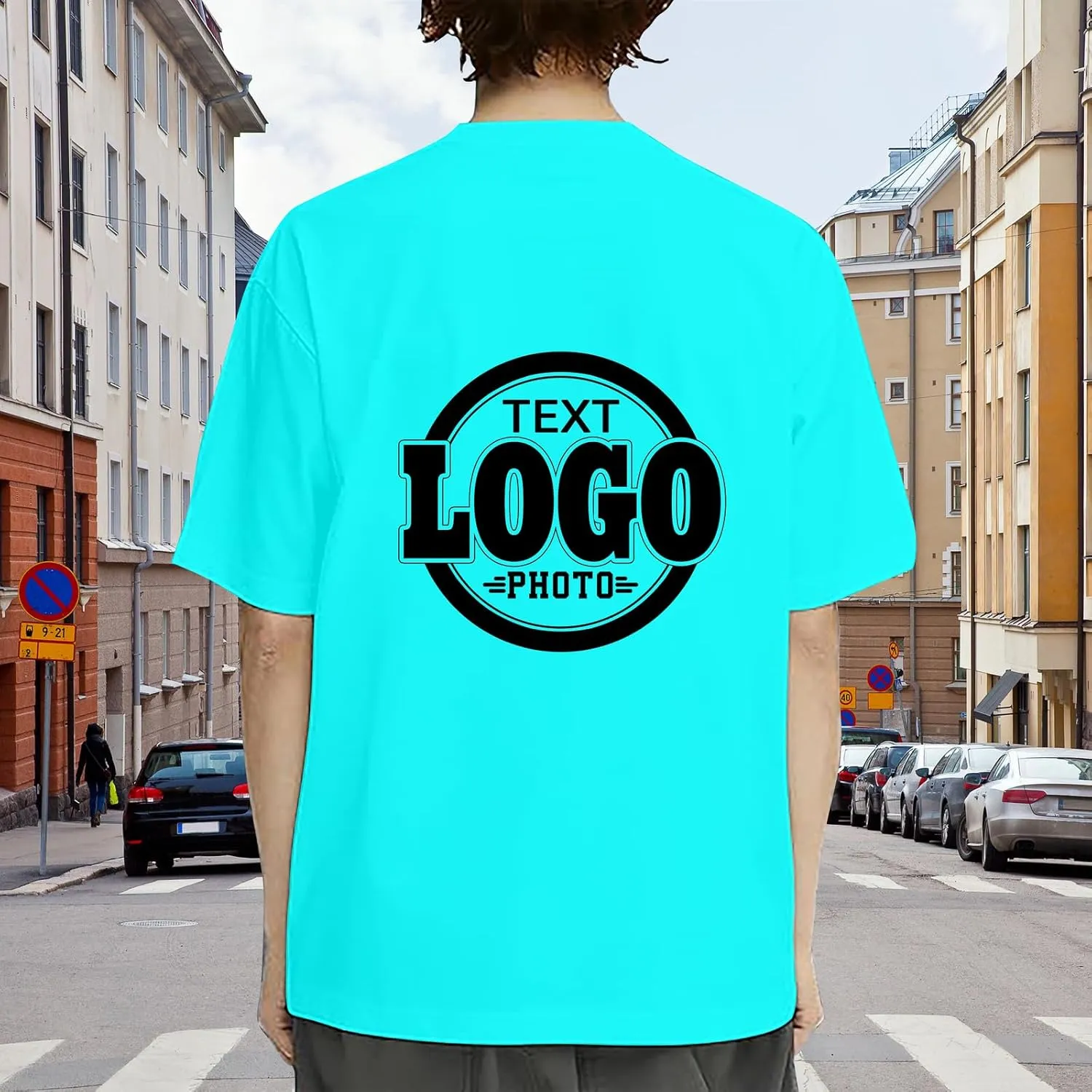 Custom T Shirts for Women Men with Your Logo Text Photo Personalized T Shirts Custom Shirt Design Your Own Custom Tee Shirt