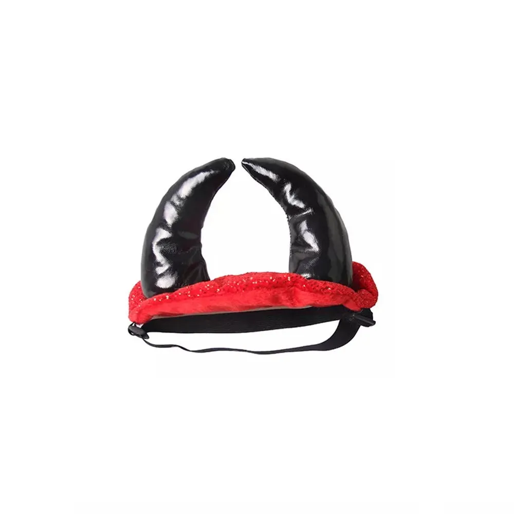 Devil Horns Dog Headpiece