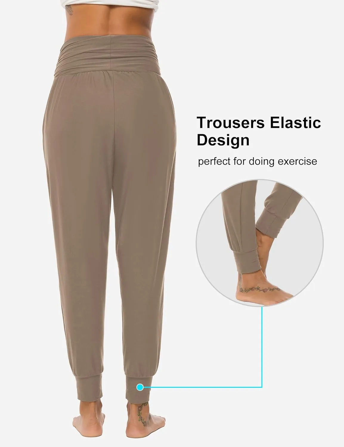 DIBAOLONG Womens Yoga Sweatpants Loose Workout Joggers Pants Comfy Lounge Pants with Pockets