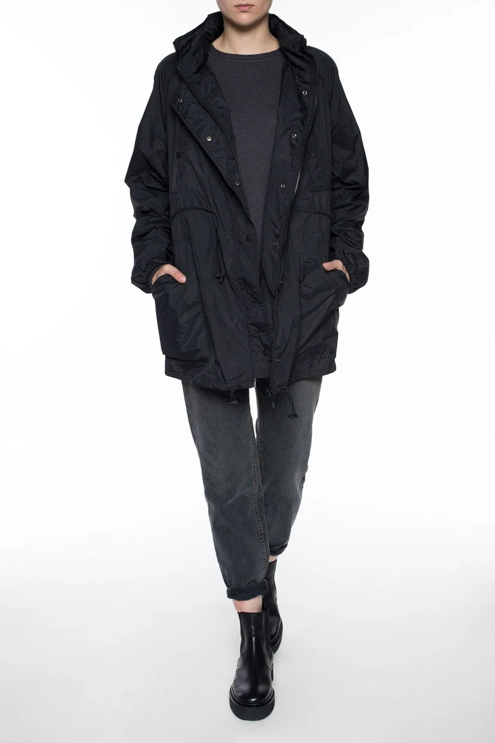 Drawstring Rain Jacket