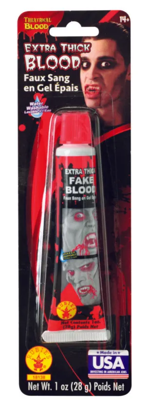 Faux sang en gel épais
