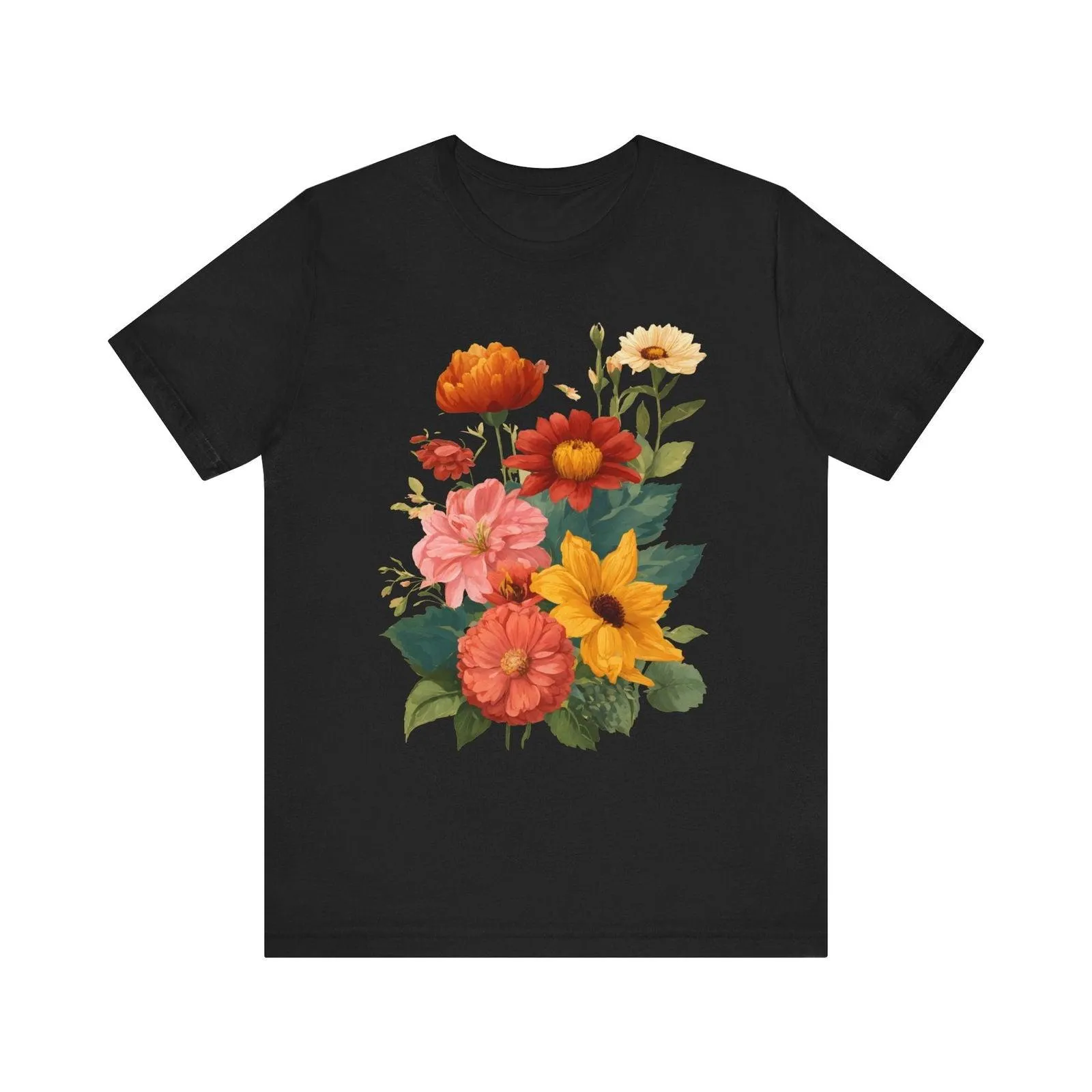 Flower Radiant Garden T Shirt