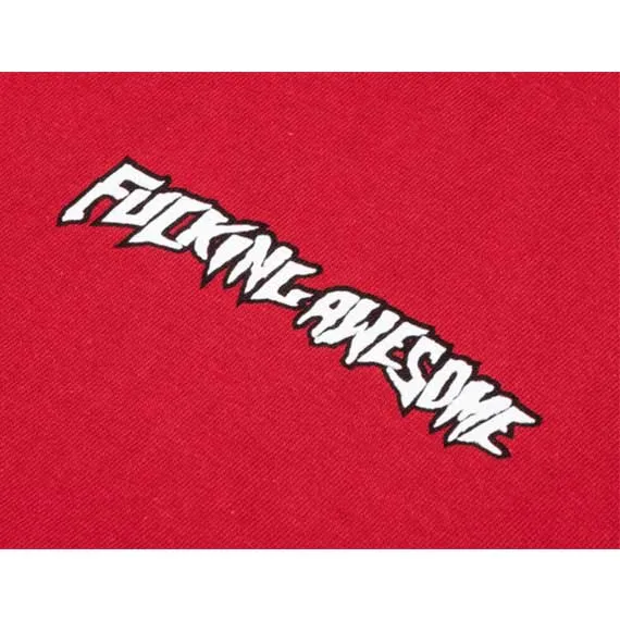 Fucking Awesome Coke Dad T-Shirt - Sport Scarlet