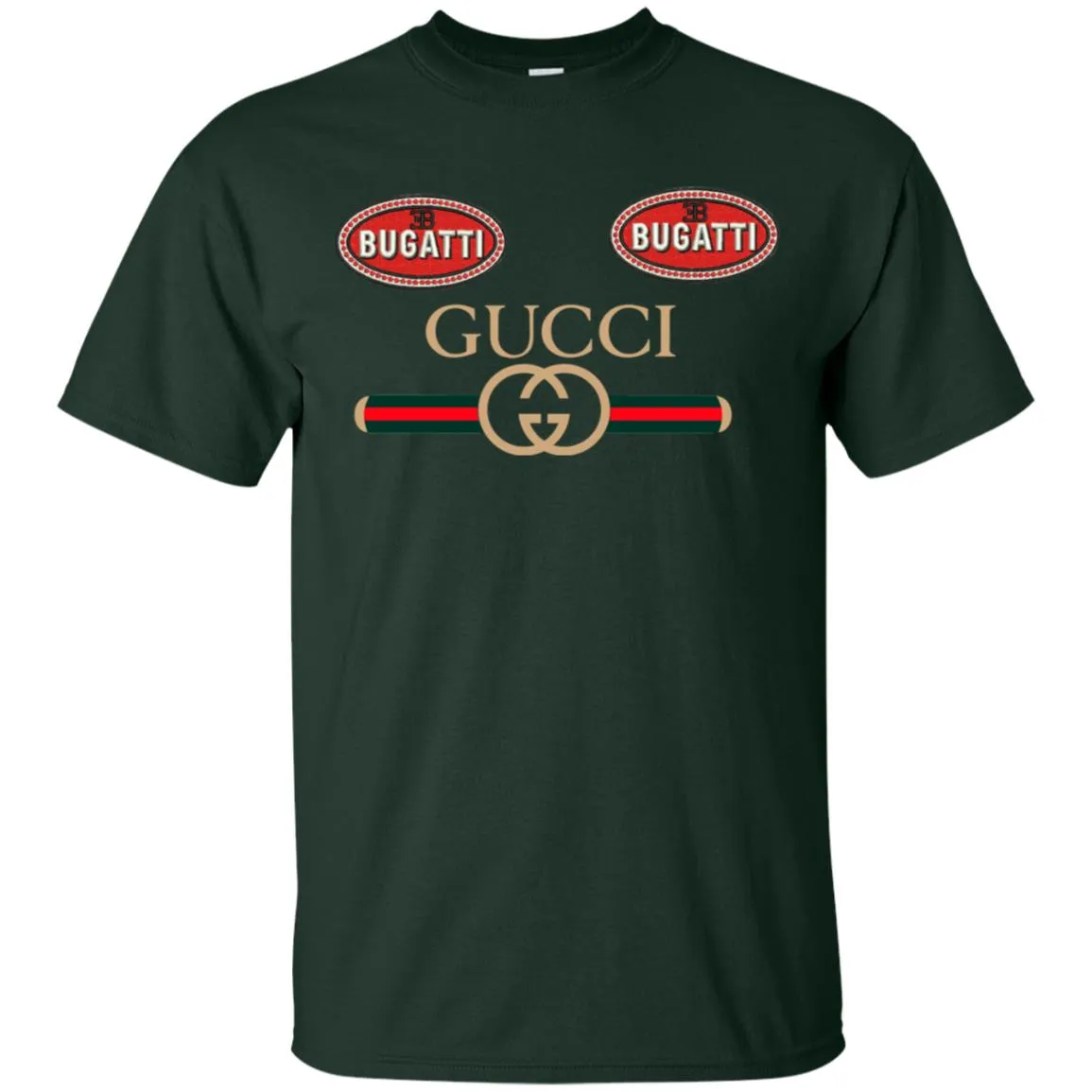 Gucci Dugatti T-shirt Men Cotton T-Shirt