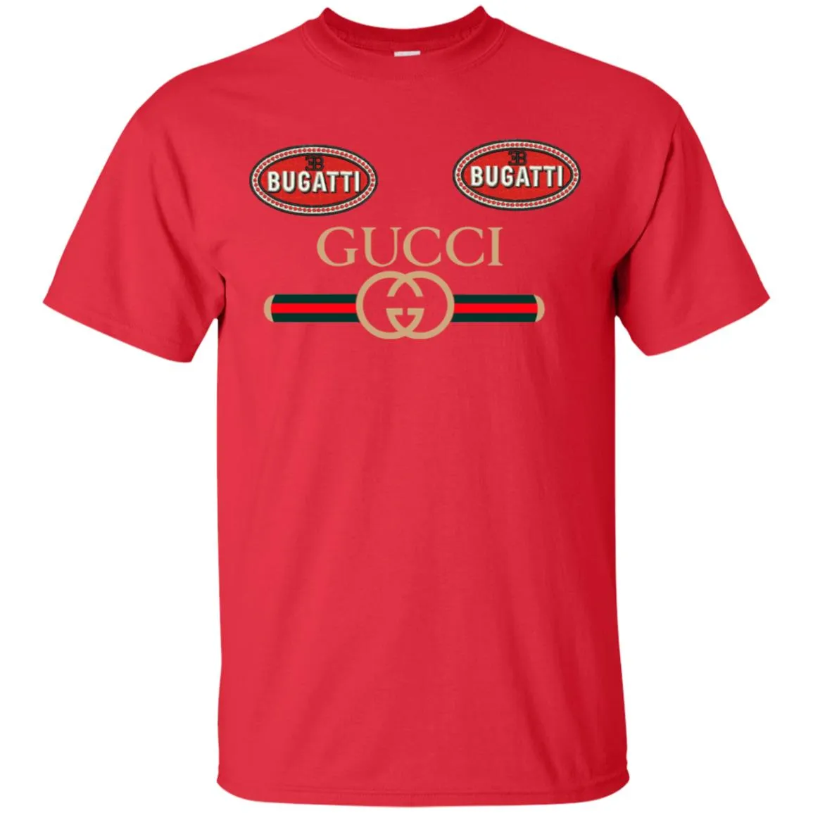 Gucci Dugatti T-shirt Men Cotton T-Shirt