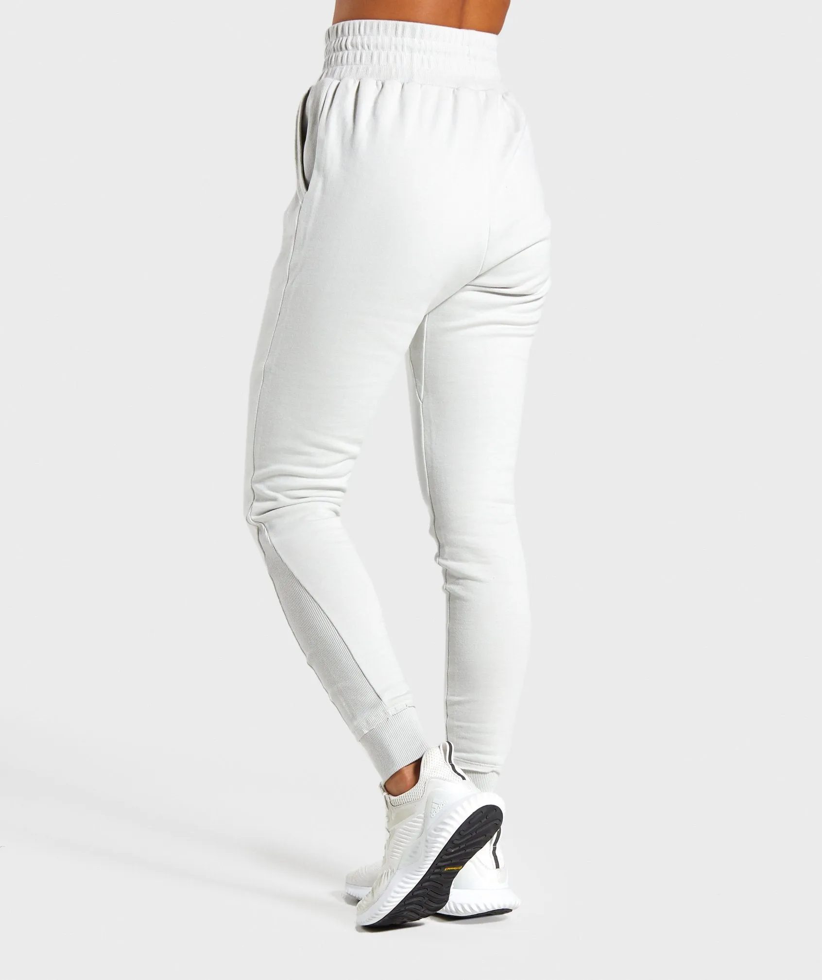Gymshark Legacy Fitness Joggers - Light Grey