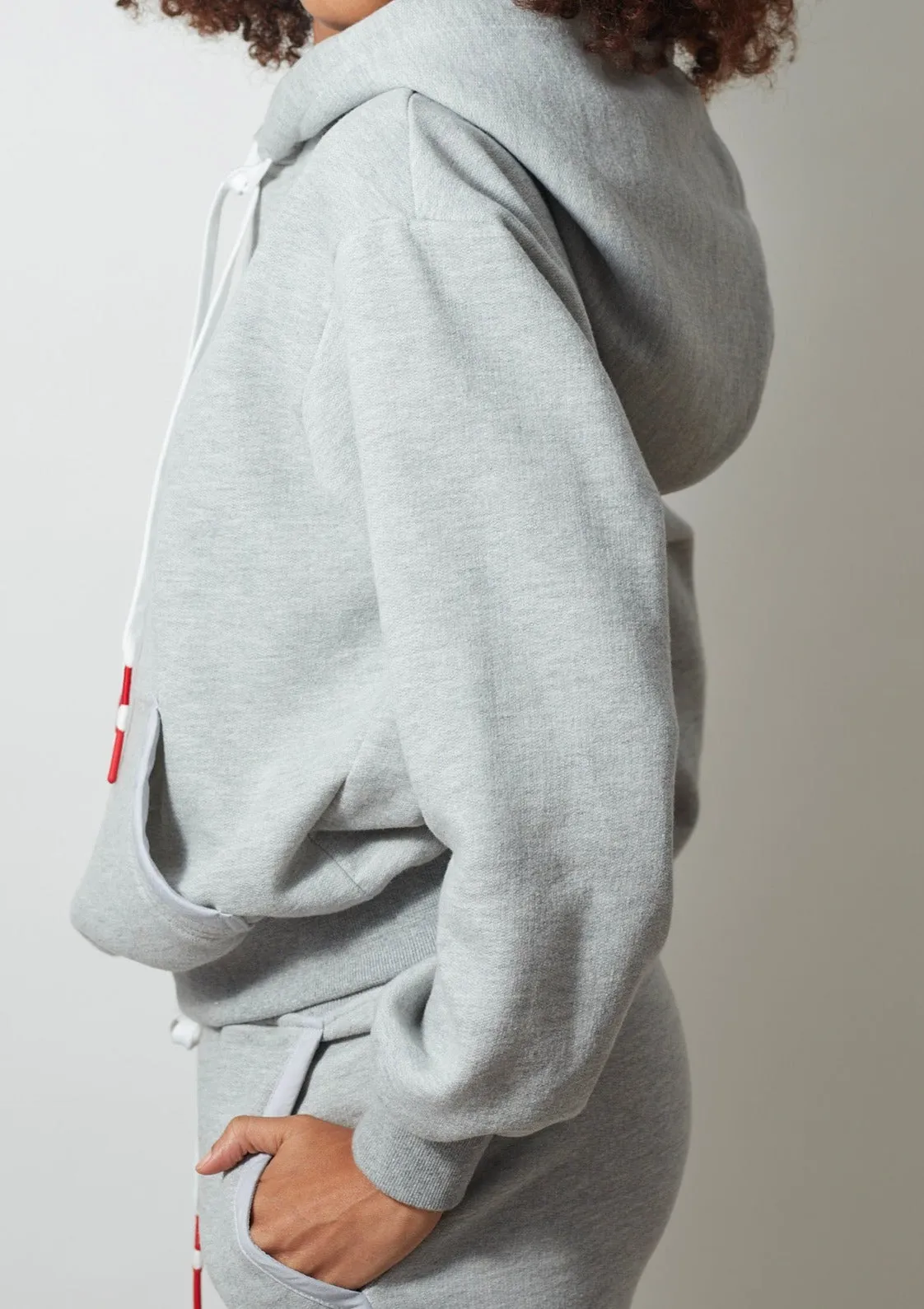 HEATHER GREY MAYA HOODIE  Sweatshirt