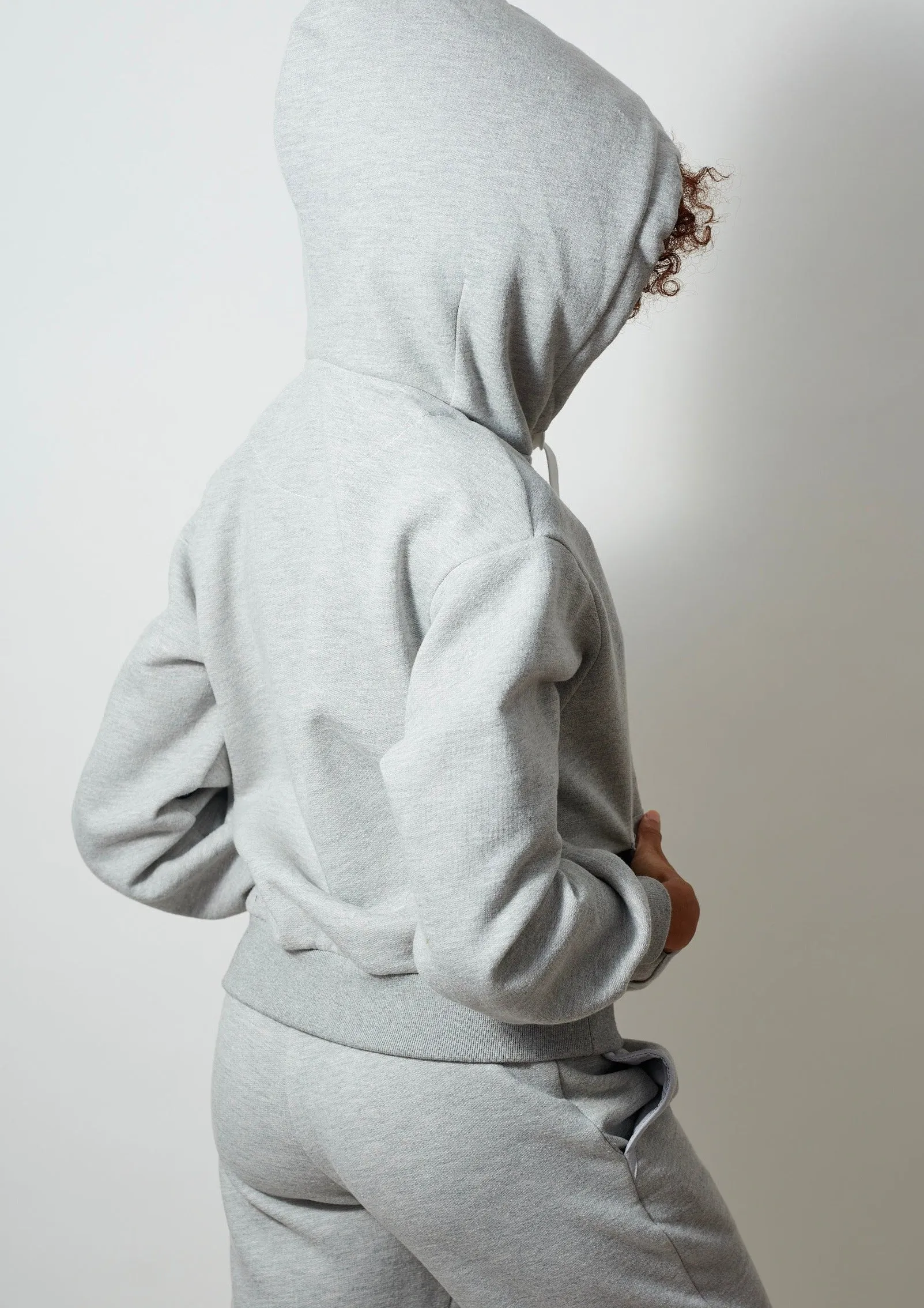 HEATHER GREY MAYA HOODIE  Sweatshirt