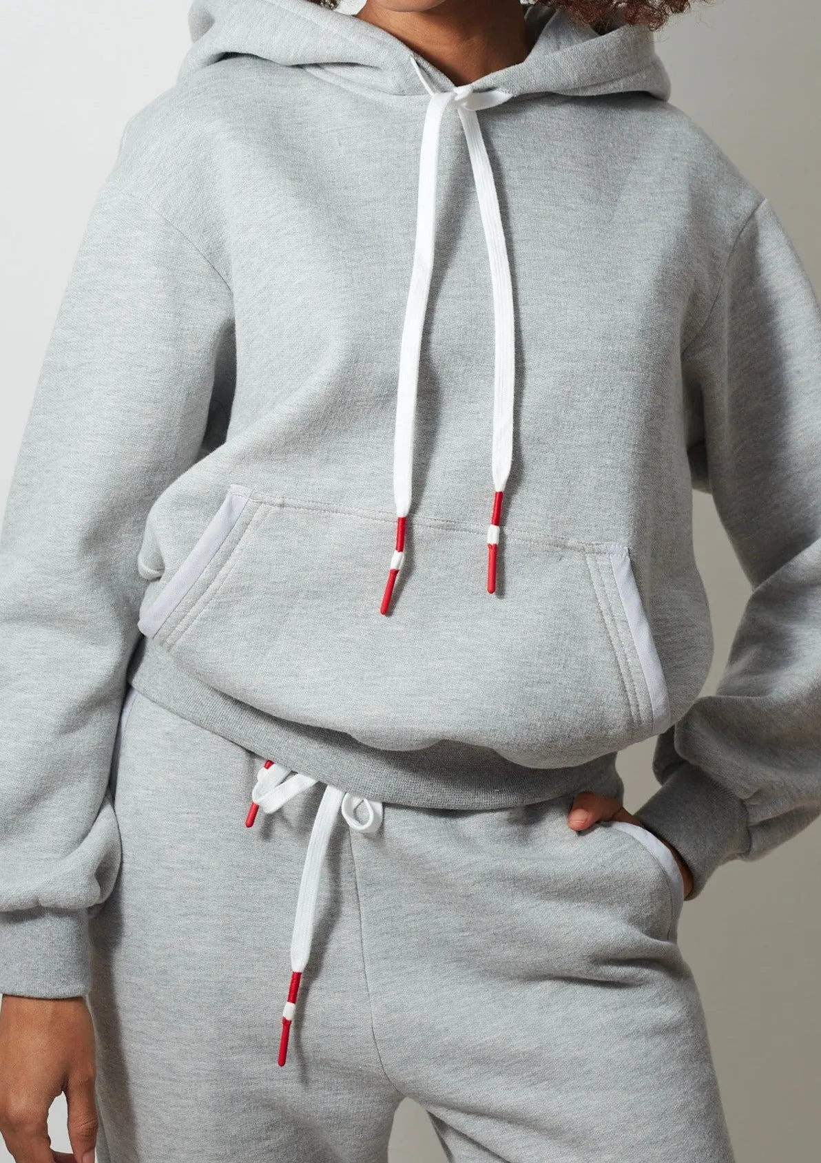HEATHER GREY MAYA HOODIE  Sweatshirt