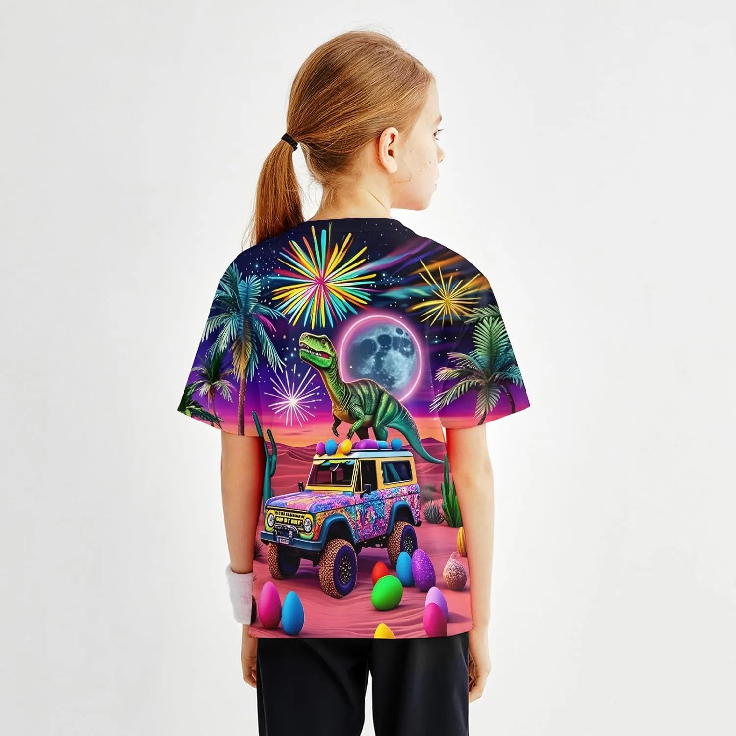 Hgvoetty Boys Girls Shirts Graphic T-Shirts Kids 3D T-Shirts Youth Novelty Casual Short Sleeve Tops Tees for 6-16 Years