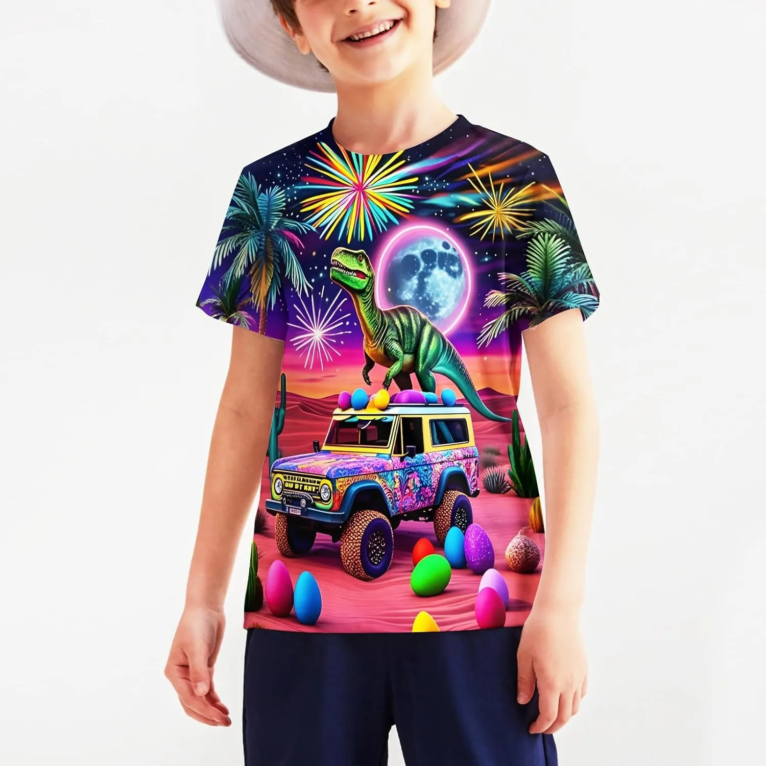 Hgvoetty Boys Girls Shirts Graphic T-Shirts Kids 3D T-Shirts Youth Novelty Casual Short Sleeve Tops Tees for 6-16 Years