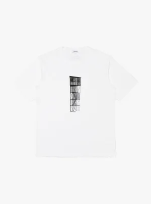 Holger Interlock Tower T-Shirt White