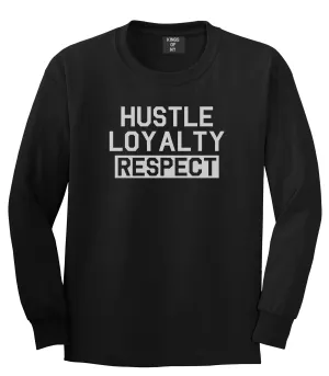 Hustle Loyalty Respect Mens Long Sleeve T-Shirt