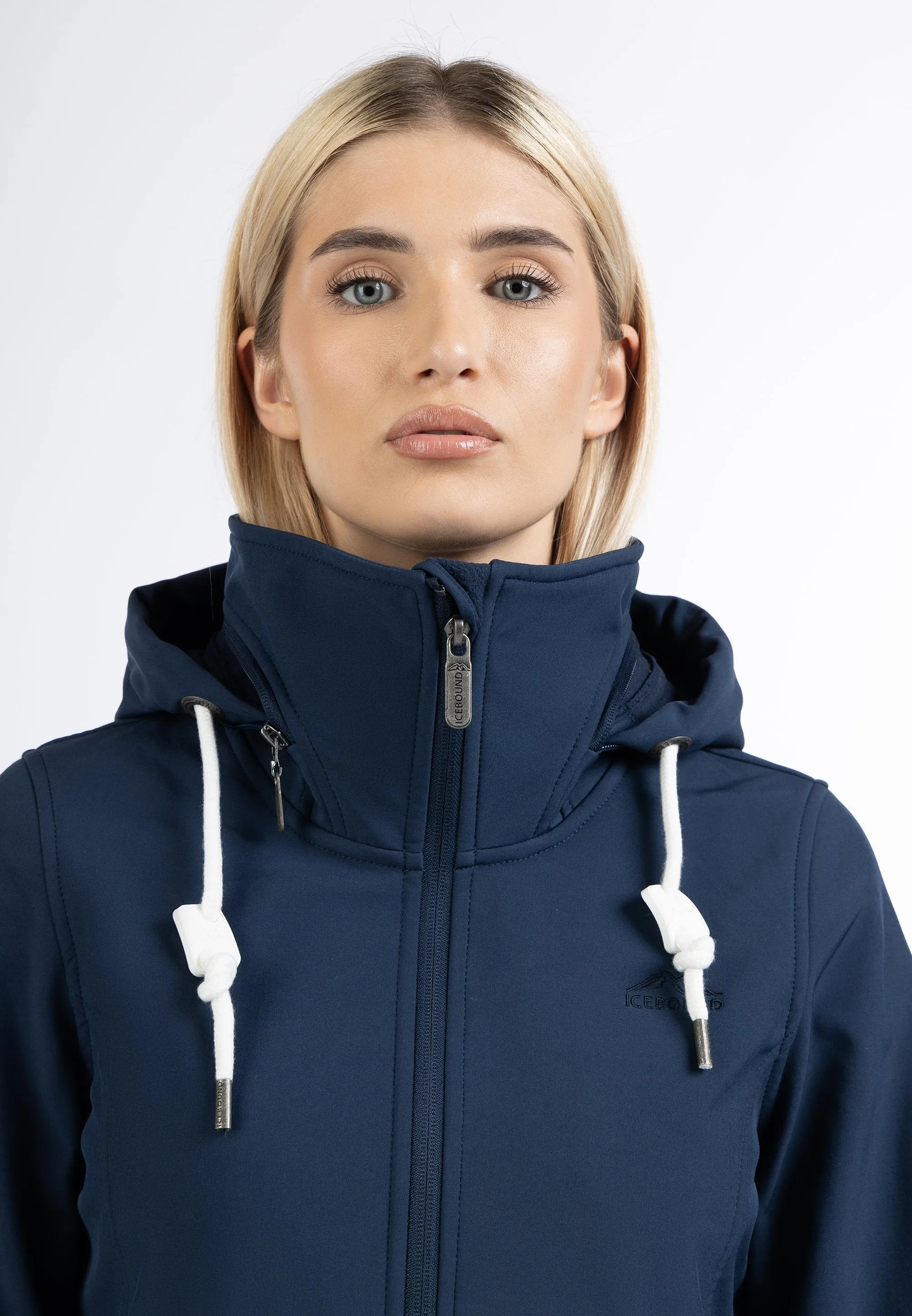 Icebound parka, blue