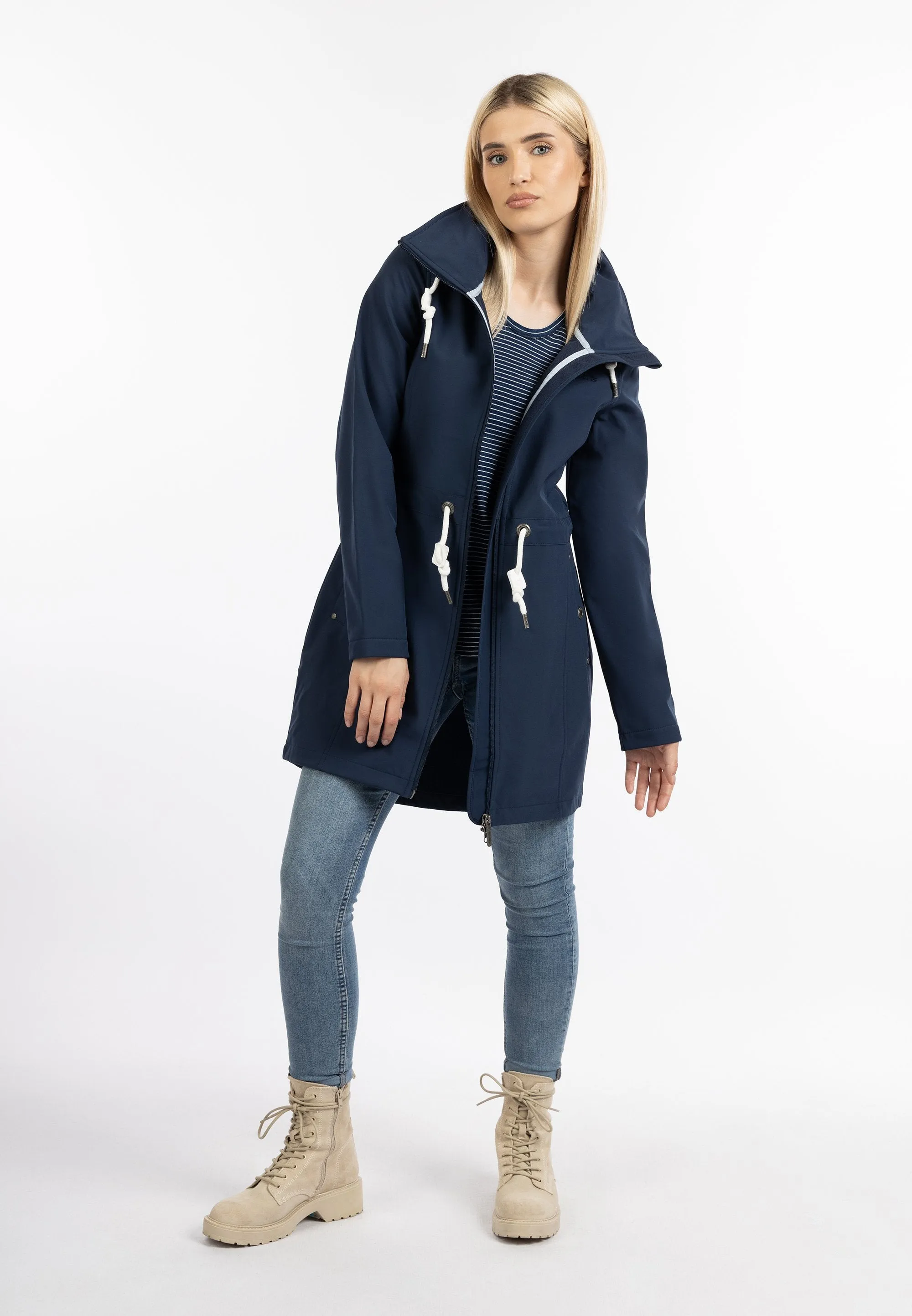Icebound parka, blue