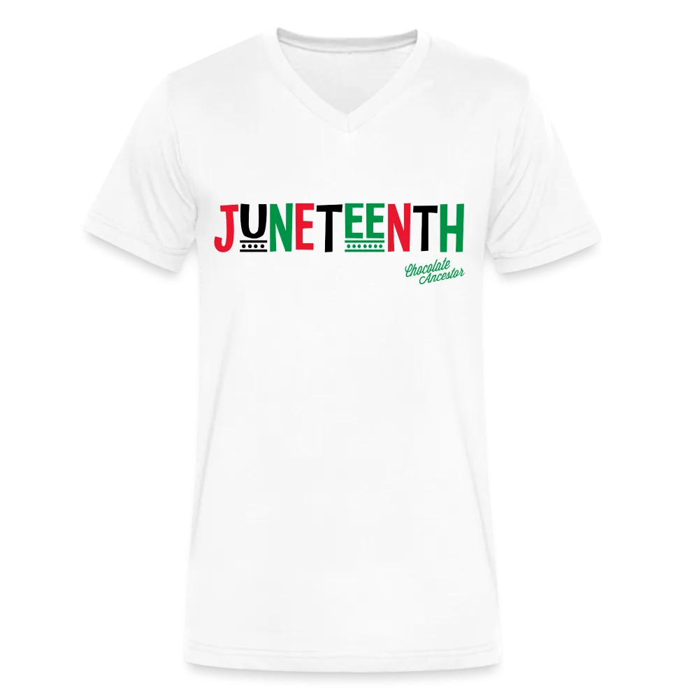 Juneteenth Pan African Unisex V-Neck T-Shirt
