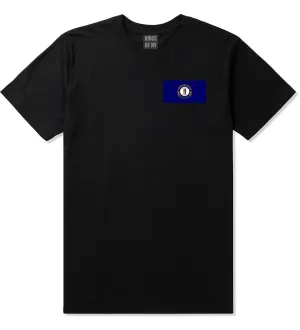 Kentucky State Flag KY Chest Mens T-Shirt