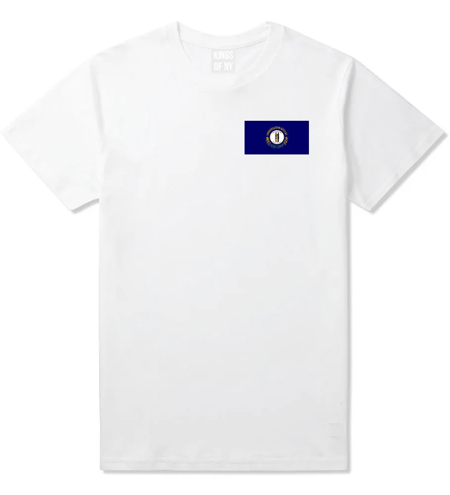 Kentucky State Flag KY Chest Mens T-Shirt