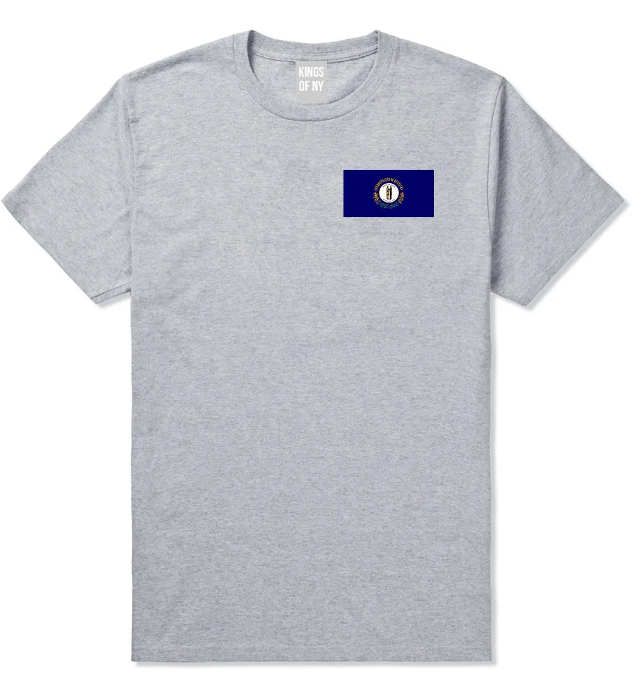 Kentucky State Flag KY Chest Mens T-Shirt