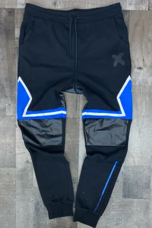 Krome - side swipe joggers (black)