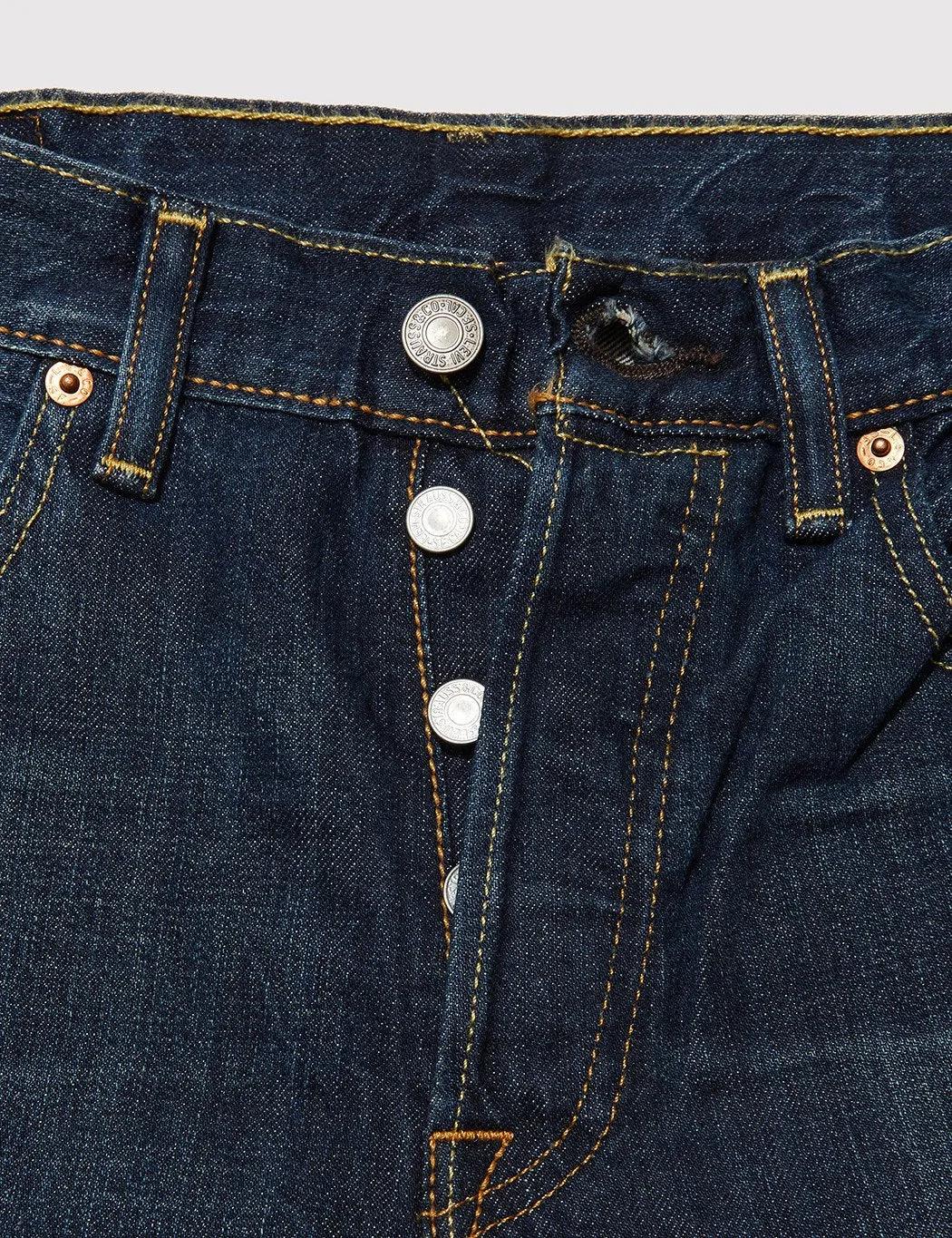 Levis 501 CT Customised Tapered Jeans - The Night Blue