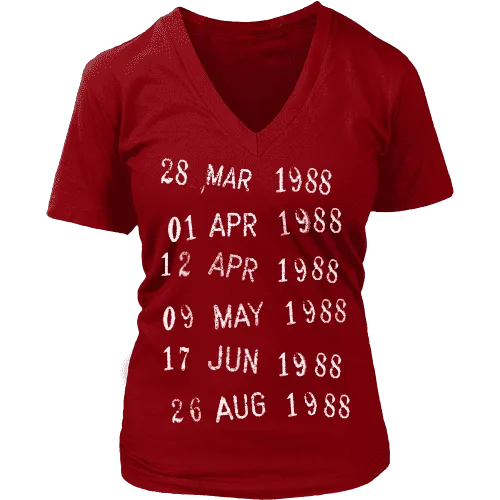 Library Stamp V-neck