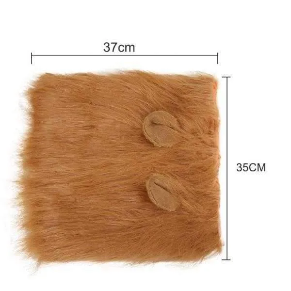 Lion Mane Dog Costume - Medium to Large Dogs