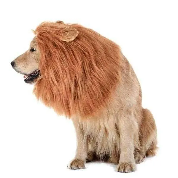 Lion Mane Dog Costume - Medium to Large Dogs