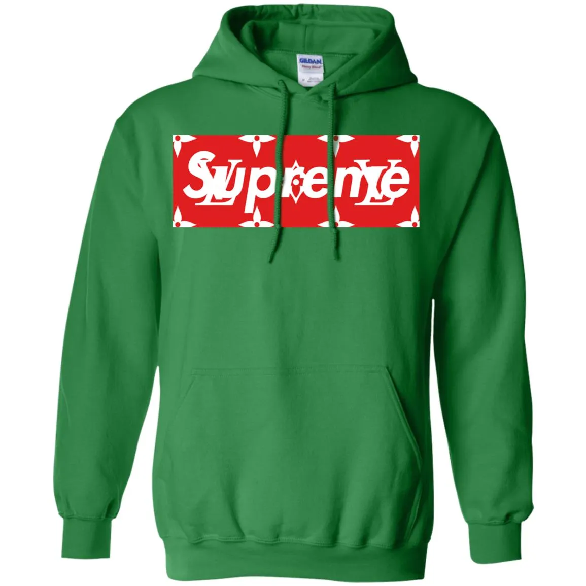 Louis Vuitton Box Supreme T-shirt Pullover Hoodie Sweatshirt
