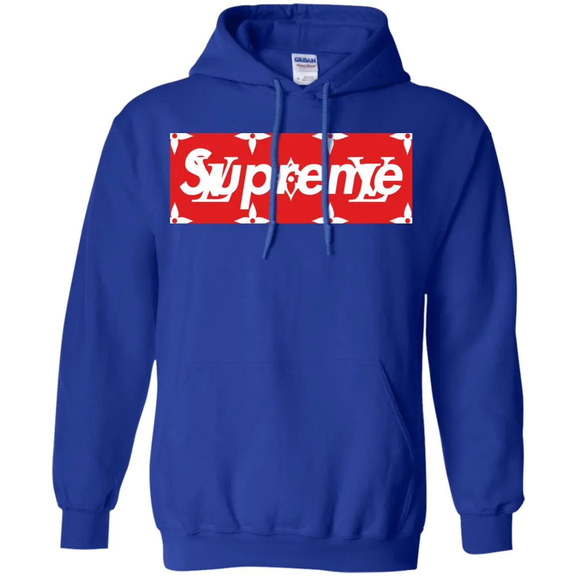 Louis Vuitton Box Supreme T-shirt Pullover Hoodie Sweatshirt