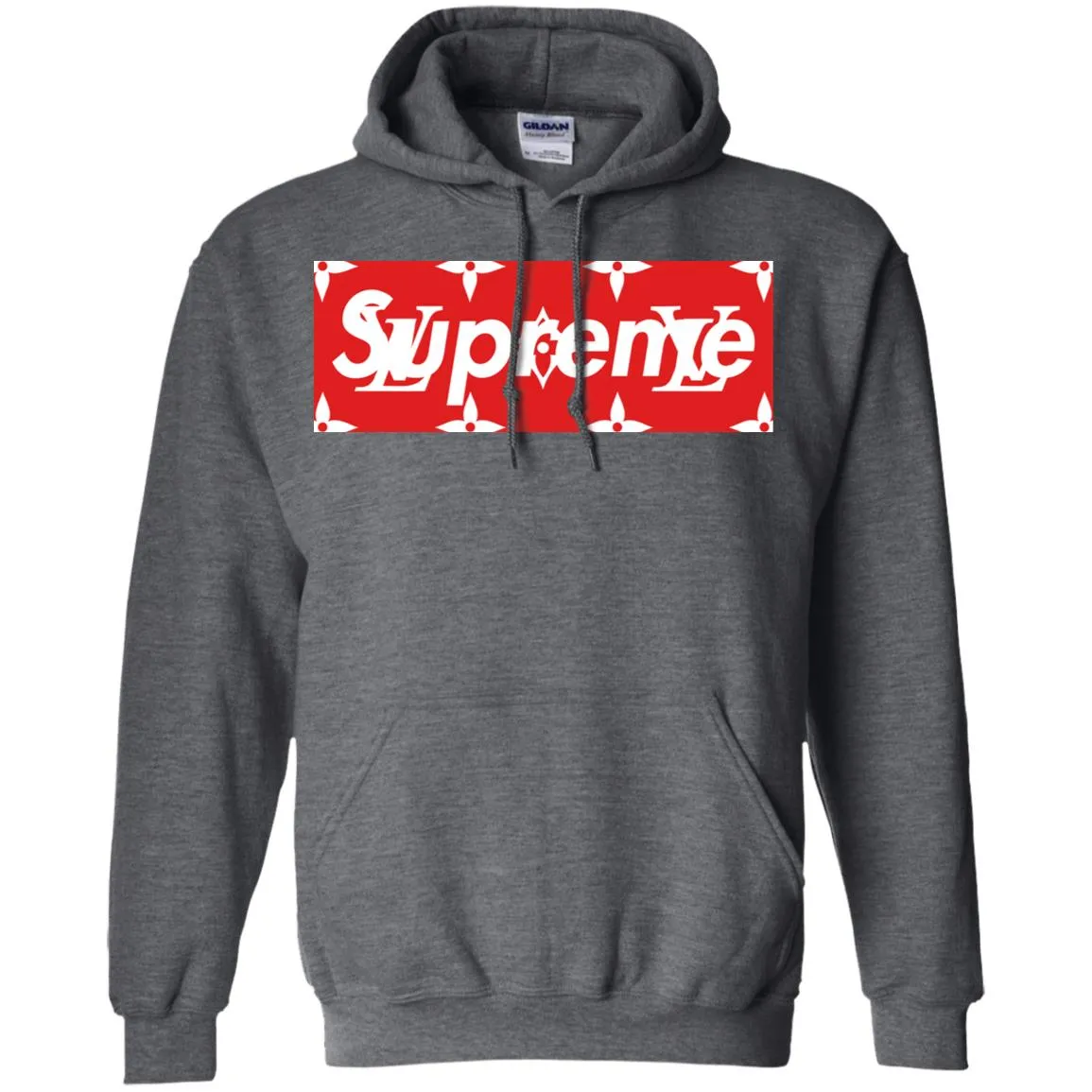 Louis Vuitton Box Supreme T-shirt Pullover Hoodie Sweatshirt
