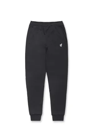 Matrix Tapered Joggers - Black