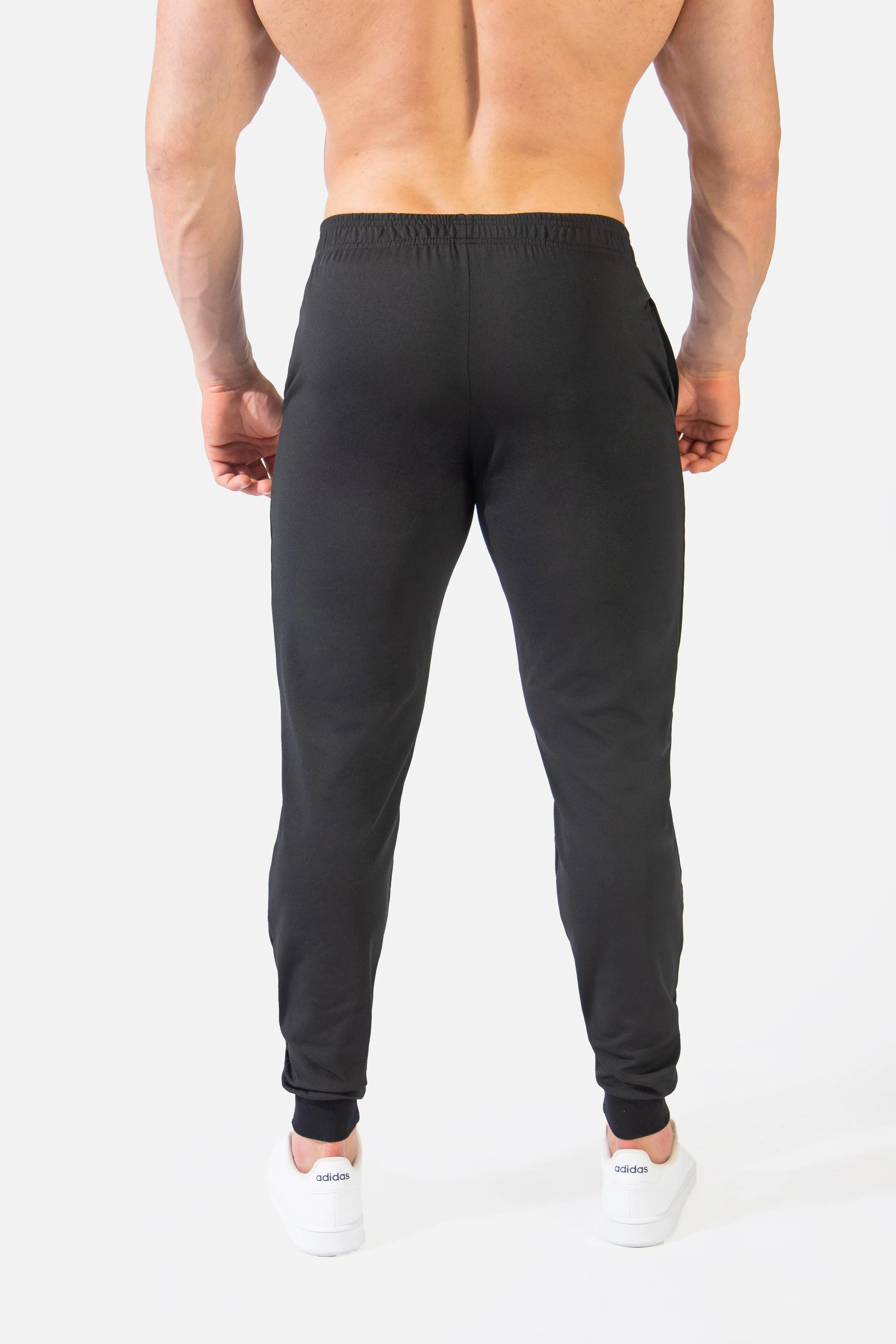 Matrix Tapered Joggers - Black