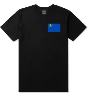 Nevada State Flag NV Chest Mens T-Shirt
