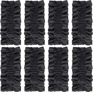 Newcotte 8 Pcs 20s Armband Garter for Men Roaring Arm Shirt Sleeve Garter Belt Costume for Halloween Party