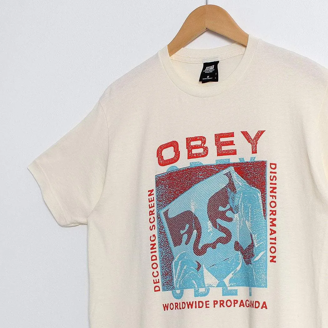 Obey Decodings Screens T-Shirt